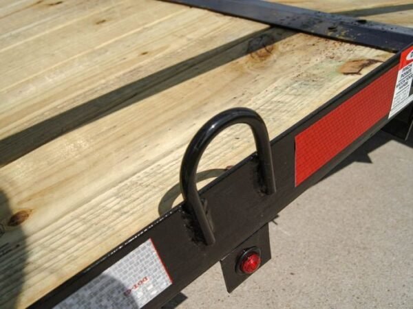 6.4×18 Dovetail Utility Trailer (2) 3,500lb Axles - Image 14