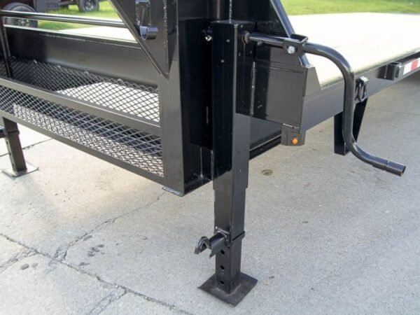 8.5×30 IBeam Gooseneck Deckover Trailer (2) 7K Axles King Kong Ramps - Image 8