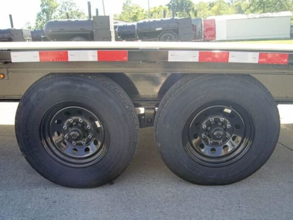8.5×30 IBeam Gooseneck Deckover Trailer (2) 7K Axles King Kong Ramps - Image 12