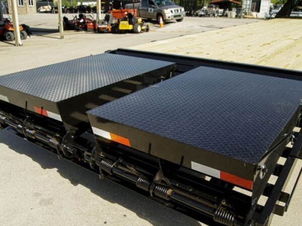 8.5×30 IBeam Gooseneck Deckover Trailer (2) 7K Axles King Kong Ramps - Image 14