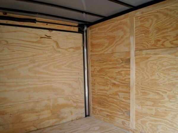 7×12 Silver Frost V-Nose Enclosed Trailer 3,500lb Axles - Image 13
