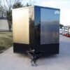 8.5×28 V-Nose Enclosed Trailer Black Out Package (2) 5,200lb Axles - Image 2