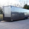 8.5×28 V-Nose Enclosed Trailer Black Out Package (2) 5,200lb Axles