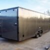8.5×28 V-Nose Enclosed Trailer Black Out Package (2) 5,200lb Axles - Image 6