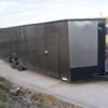 8.5×28 V-Nose Enclosed Trailer Black Out Package (2) 5,200lb Axles - Image 8