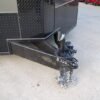 8.5×28 V-Nose Enclosed Trailer Black Out Package (2) 5,200lb Axles - Image 9