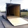 8.5×28 V-Nose Enclosed Trailer Black Out Package (2) 5,200lb Axles - Image 15