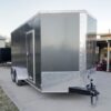 7×16 Charcoal V-Nose Enclosed Storage Trailer (2) 3,500lb Axles - Image 9