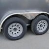 7×16 Charcoal V-Nose Enclosed Storage Trailer (2) 3,500lb Axles - Image 11