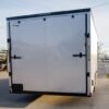 8.5×24 Silver V-Nose Enclosed Trailer Blackout Pkg (2) 5,200lb Axles - Image 5