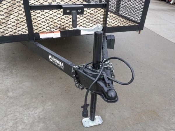 6.4×20 2ft Mesh Sides Utility Trailer Dovetail (2) 3500lb Axle - Image 13