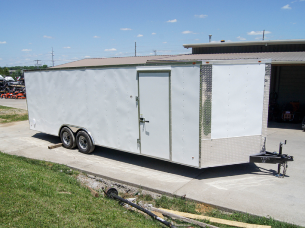 Enclosed Trailer 8.5′ x 24′ – Cargo Hauler Car Motorcycle Storage - Image 11
