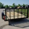 7×14 Dovetail Utility Trailer 3500lb Axle - Image 5