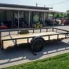 7×14 Dovetail Utility Trailer 3500lb Axle - Image 6