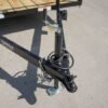7×14 Dovetail Utility Trailer 3500lb Axle - Image 10