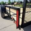 7×14 Dovetail Utility Trailer 3500lb Axle - Image 14