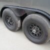 8.5×20 Charcoal Enclosed Trailer with Blackout Package (2) 5200lb Axles Storage - Image 12