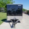 7×18 Hybrid Flat-Nose Enclosed Trailer with 4ft Mesh Deck Storage - Image 8