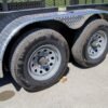 7×18 Hybrid Flat-Nose Enclosed Trailer with 4ft Mesh Deck Storage - Image 10