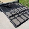 7×18 Hybrid Flat-Nose Enclosed Trailer with 4ft Mesh Deck Storage - Image 19