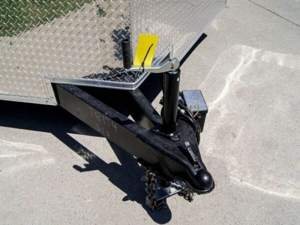 8.5×24 Two Tone-Black/Silver Enclosed Trailer (2) 5200lb Axle Storage - Image 10