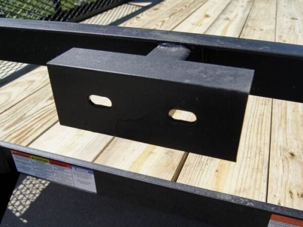 6.4×16 Dovetail Utility Trailer with Side Baskets (2) 3500lb Axles - Image 8