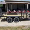 7×14 Straight Deck Utility Trailer with Side Gate (2) 3500lb Axles - Image 8