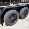 7×14 Straight Deck Utility Trailer with Side Gate (2) 3500lb Axles - Image 16