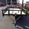 Utility Trailer 5′ x 12′ w/ Tall Spring Assist A-Frame Gate & Spare Tire Holder - Image 7