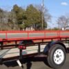 Utility Trailer 5′ x 12′ w/ Tall Spring Assist A-Frame Gate & Spare Tire Holder - Image 8