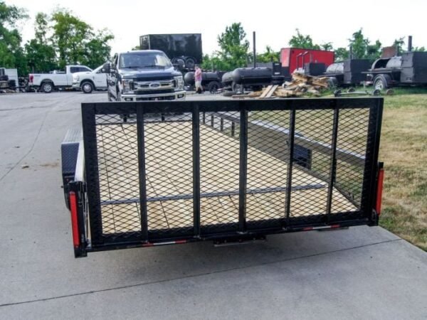 7×20 Dovetail Utility Trailer (2) 3500lb Axles - Image 4