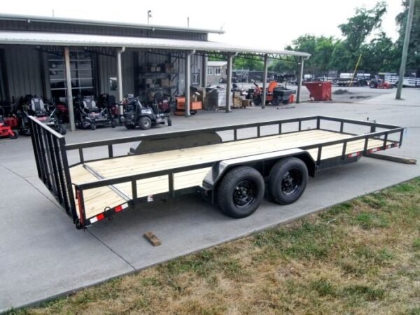 7×20 Dovetail Utility Trailer (2) 3500lb Axles - Image 5