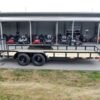7×20 Dovetail Utility Trailer (2) 3500lb Axles - Image 6