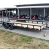 7×20 Dovetail Utility Trailer (2) 3500lb Axles - Image 7
