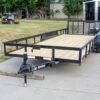 7×20 Dovetail Utility Trailer (2) 3500lb Axles - Image 8