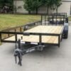 6.4×20 Dovetail Utility Trailer (2) 3500lb Axles - Image 2