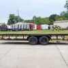 6.4×20 Dovetail Utility Trailer (2) 3500lb Axles - Image 4