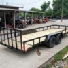6.4×20 Dovetail Utility Trailer (2) 3500lb Axles - Image 7