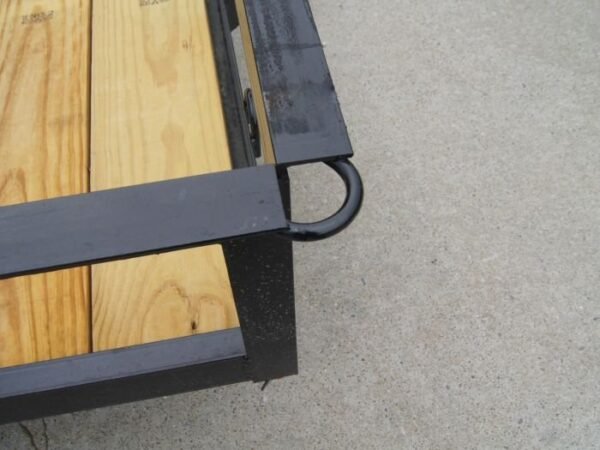 6.4×20 Dovetail Utility Trailer (2) 3500lb Axles - Image 11