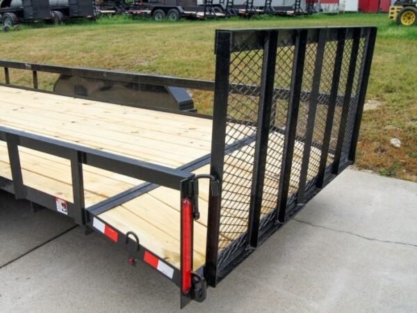 6.4×20 Dovetail Utility Trailer (2) 3500lb Axles - Image 13