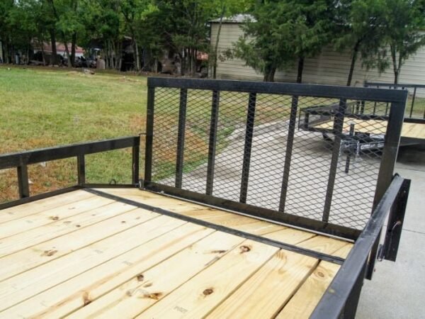 6.4×20 Dovetail Utility Trailer (2) 3500lb Axles - Image 15