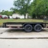 6.4×14 Dovetail Utility Trailer with Side Baskets (2) 3500lb Axles - Image 3