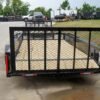 6.4×14 Dovetail Utility Trailer with Side Baskets (2) 3500lb Axles - Image 5