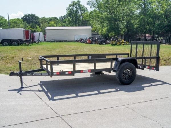 5×12 Dovetail Utility Trailer 3500lb Axle - Image 2