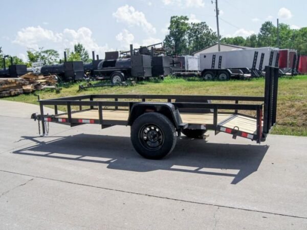 5×12 Dovetail Utility Trailer 3500lb Axle - Image 4