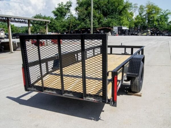 5×12 Dovetail Utility Trailer 3500lb Axle - Image 6