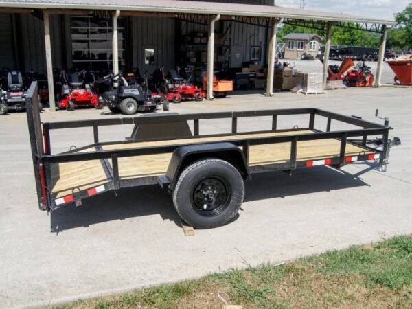 5×12 Dovetail Utility Trailer 3500lb Axle - Image 7