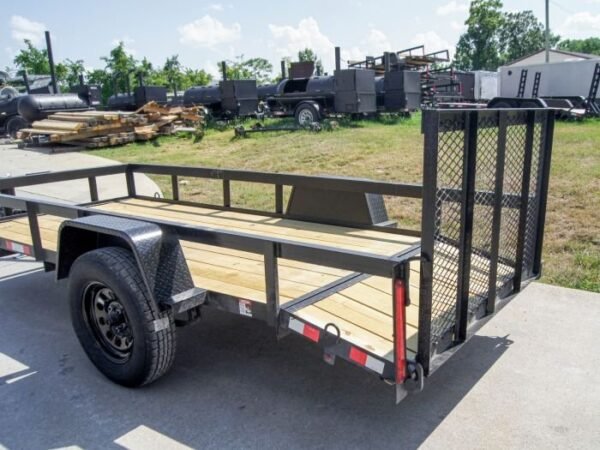 5×12 Dovetail Utility Trailer 3500lb Axle - Image 11