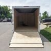 7×16 White V-Nose Enclosed Trailer with Elect Pkg (2) 3500lb Axle Storage - Image 14