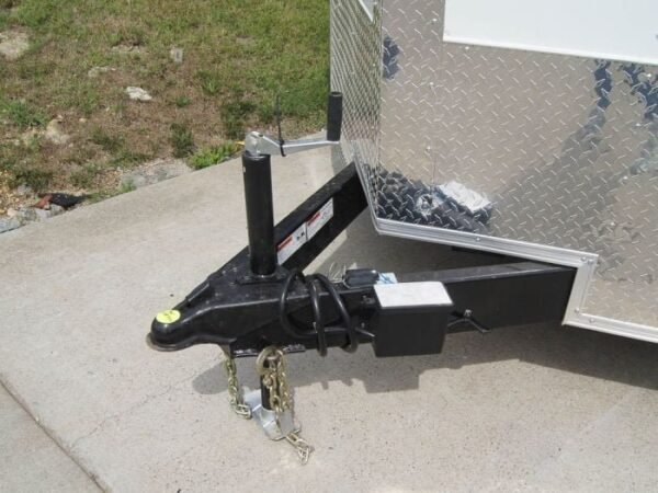 7×18 Hybrid Enclosed Trailer with Side Door (2) 5,200lb Axles Storage - Image 8